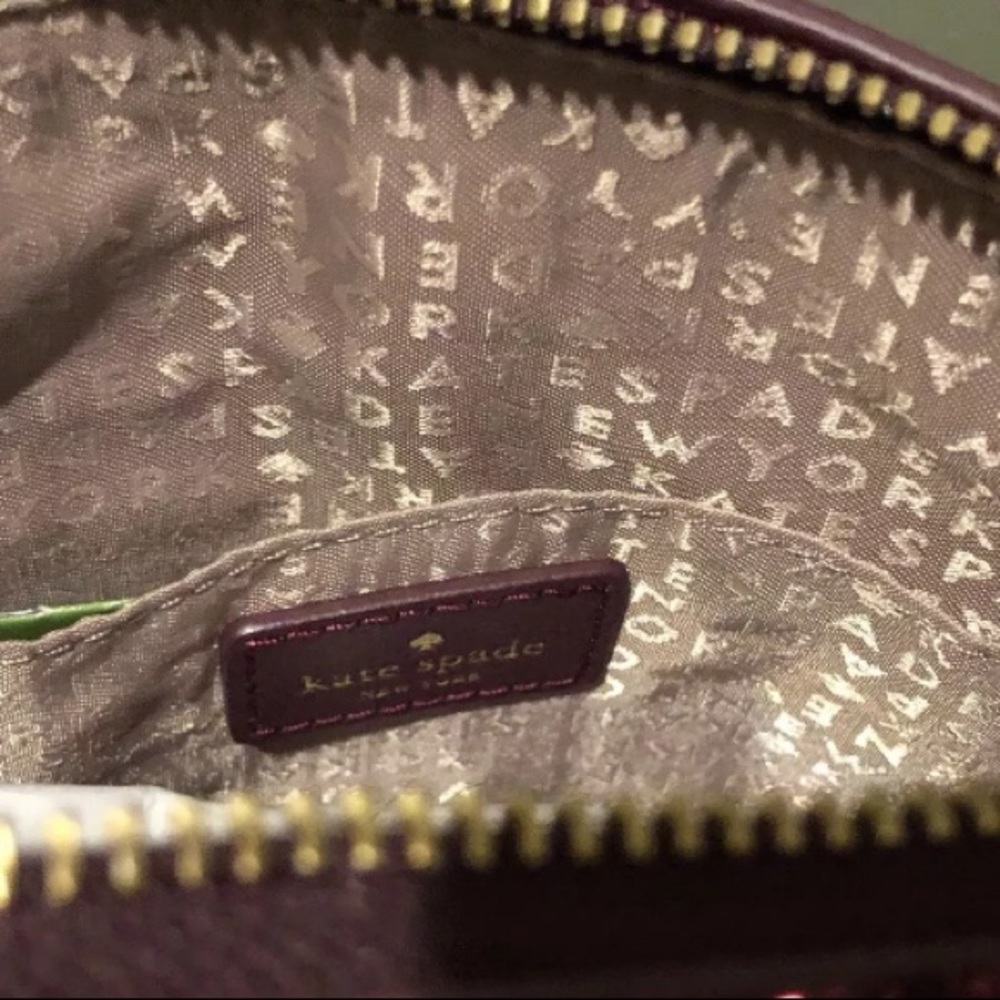 ➕ Kate spade mini Reiley laurel way glitter plum - Picture 6 of 6